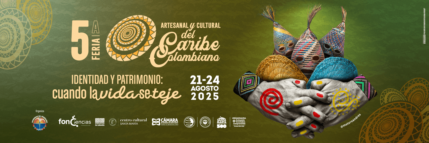 5 Feria artesanal y cultural del Caribe Colombiano, del 21 al 24 de agosto. Identidad y Patrimonio