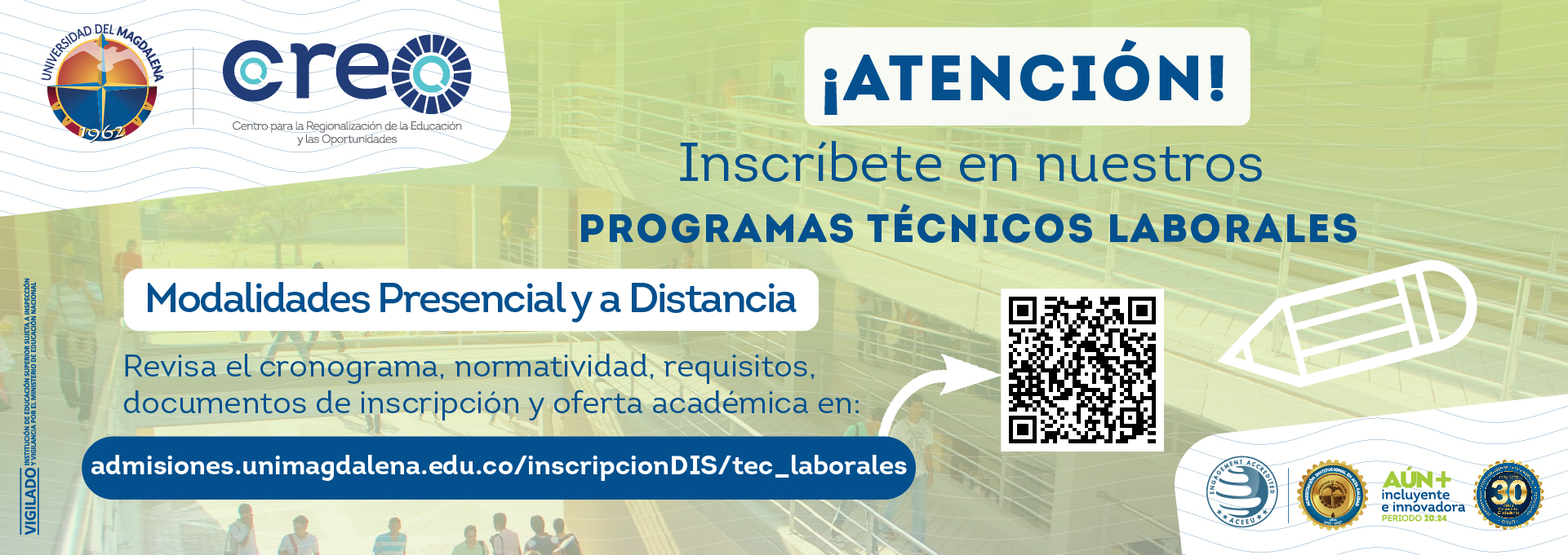 Inscripciones CREO