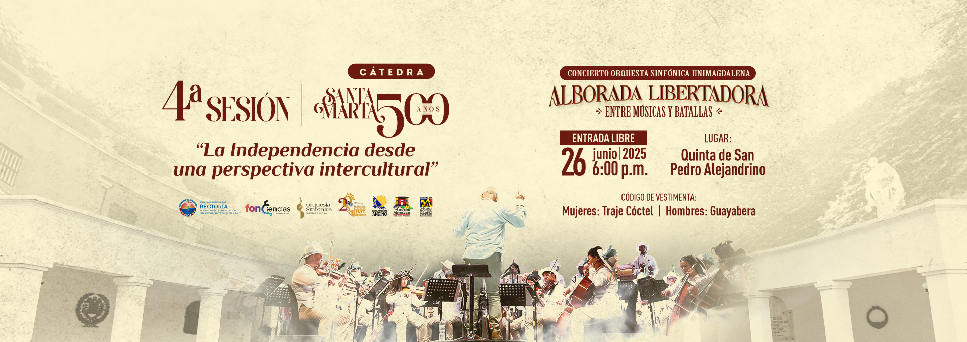 CÁTEDRA SANTA MARTA 500 AÑOS