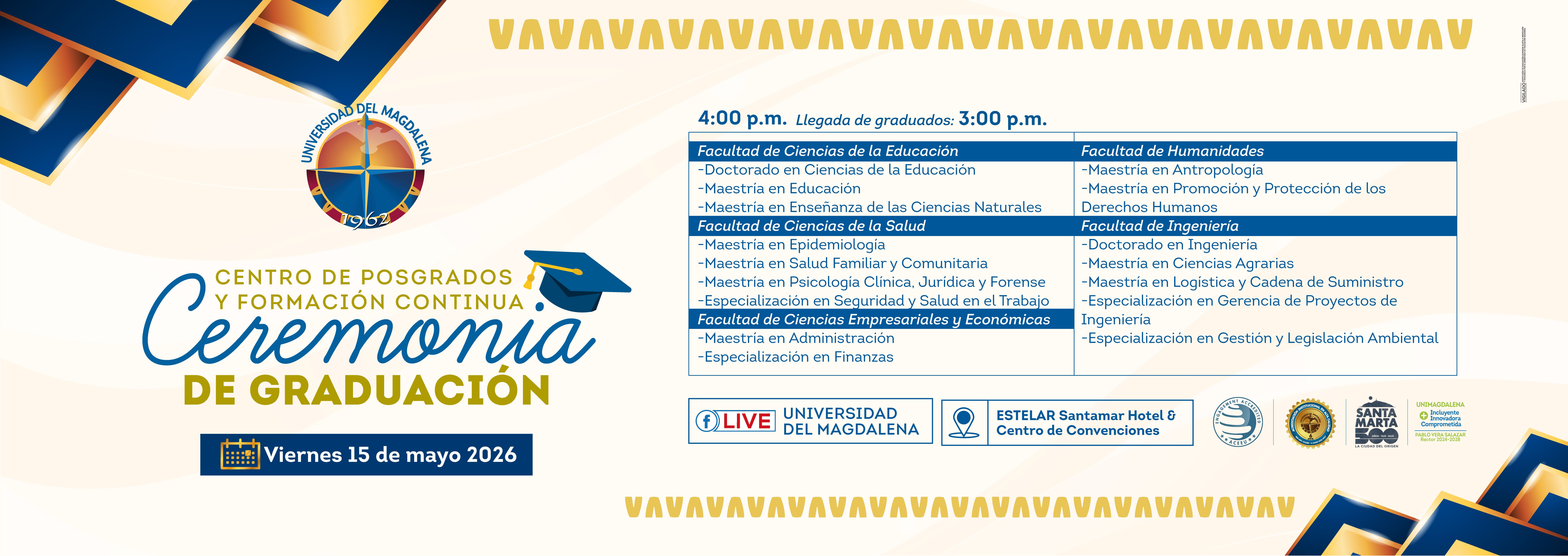 Ceremonia Posgrados