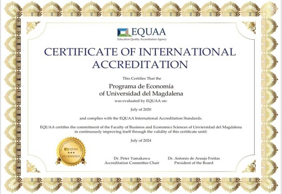 Acreditación EQUAA