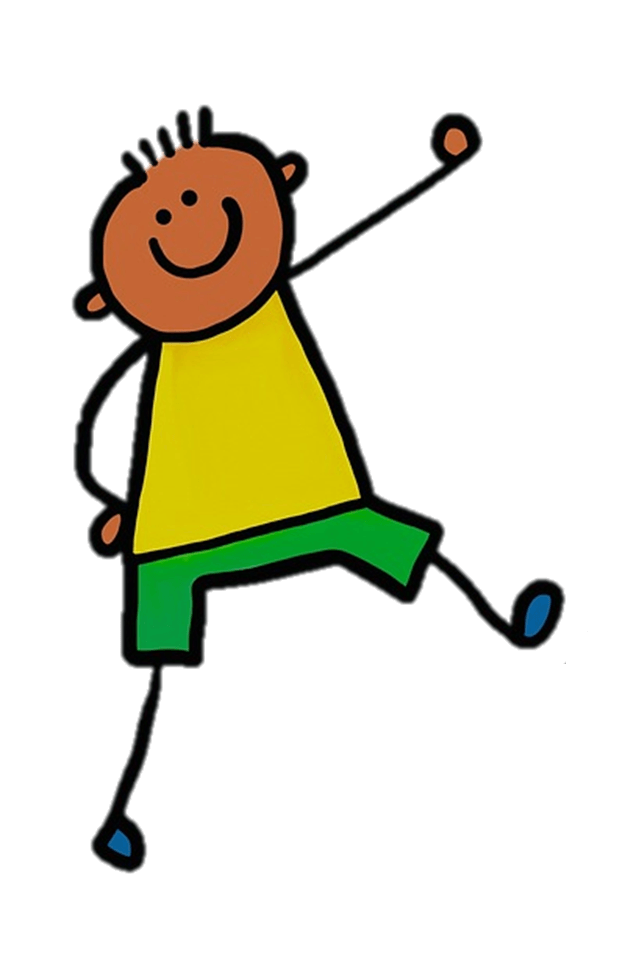 Niño señalando el mapa del campus de la Universidad