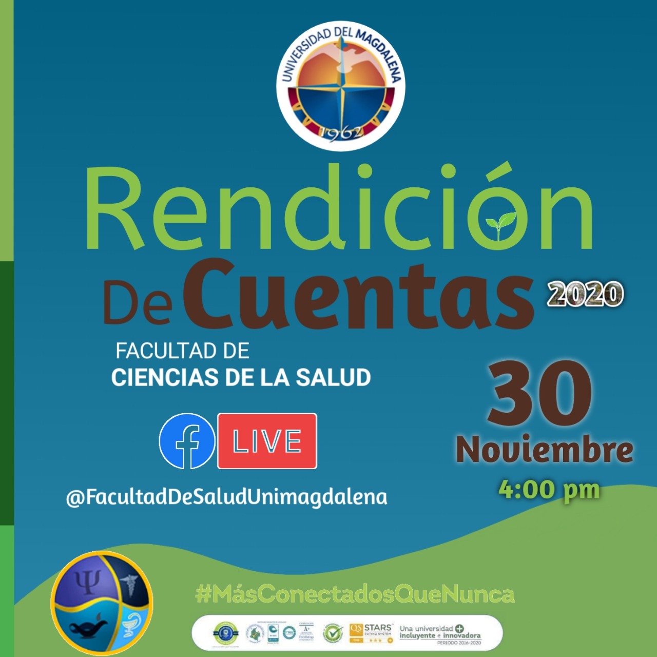 Portada de rendición de cuentas 2020