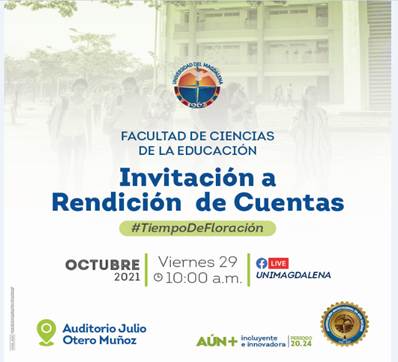 Portada de rendición de cuentas 2019