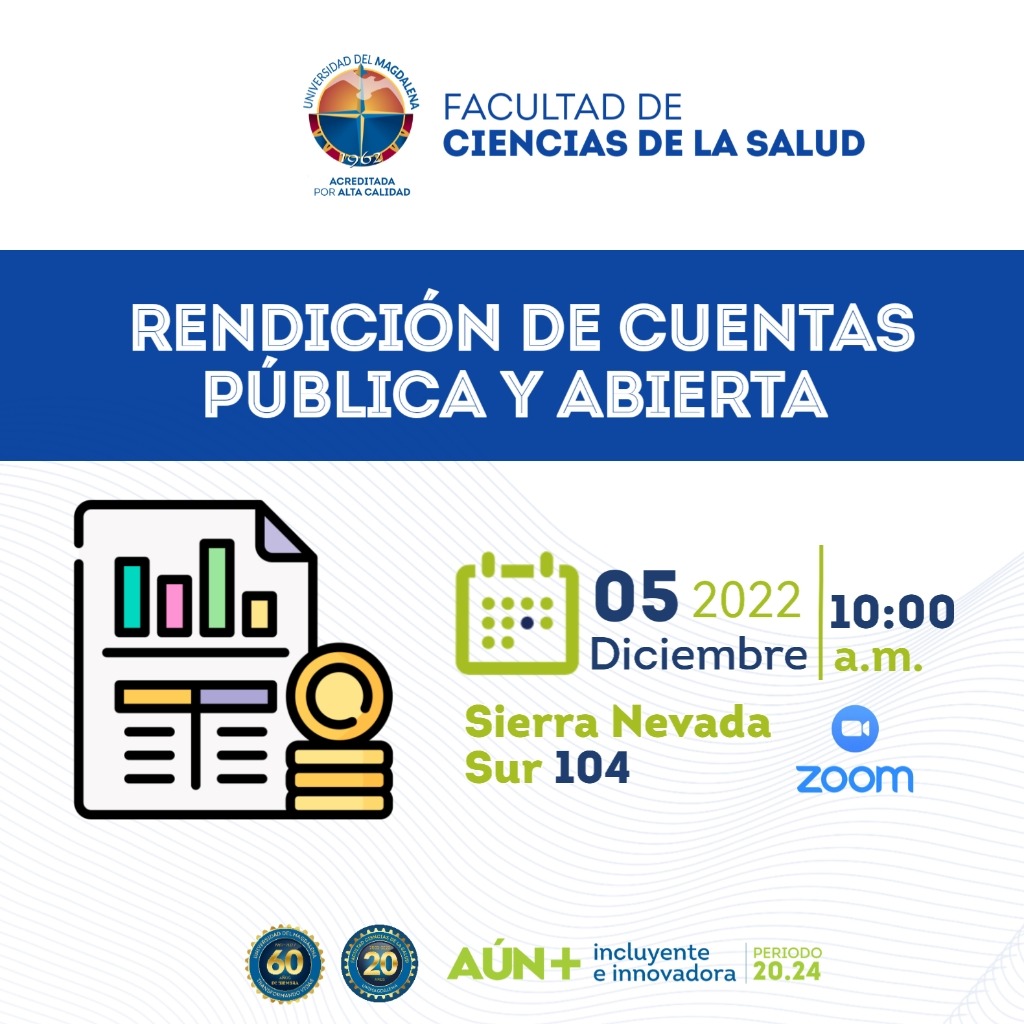 Portada de rendición de cuentas 2022