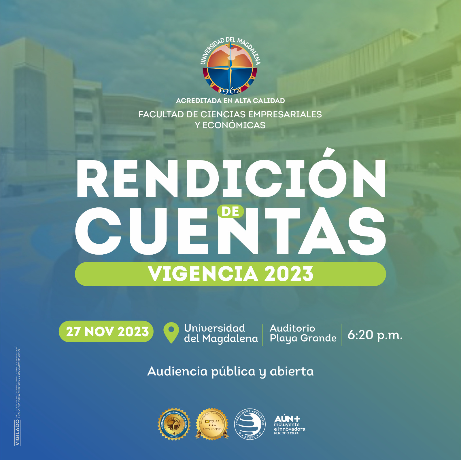 Portada Acta de reunión cronograma de rendición de cuentas 2023