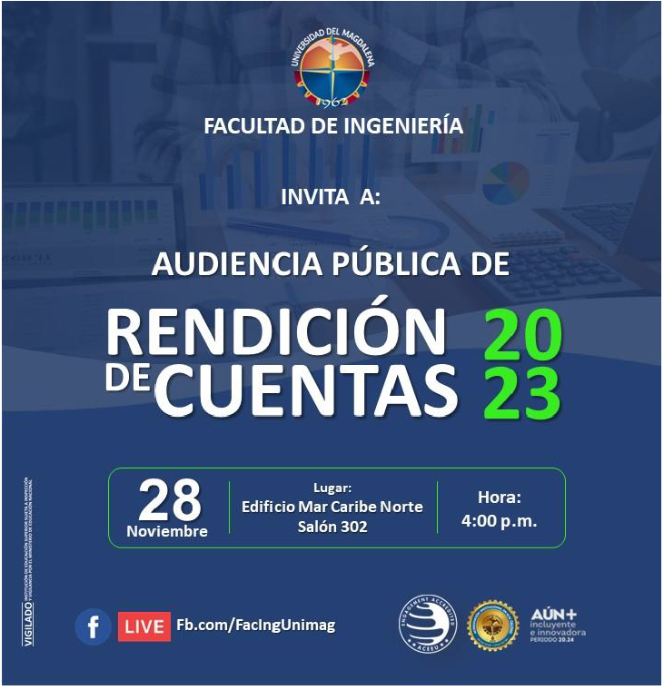Portada de rendición de cuentas 2023